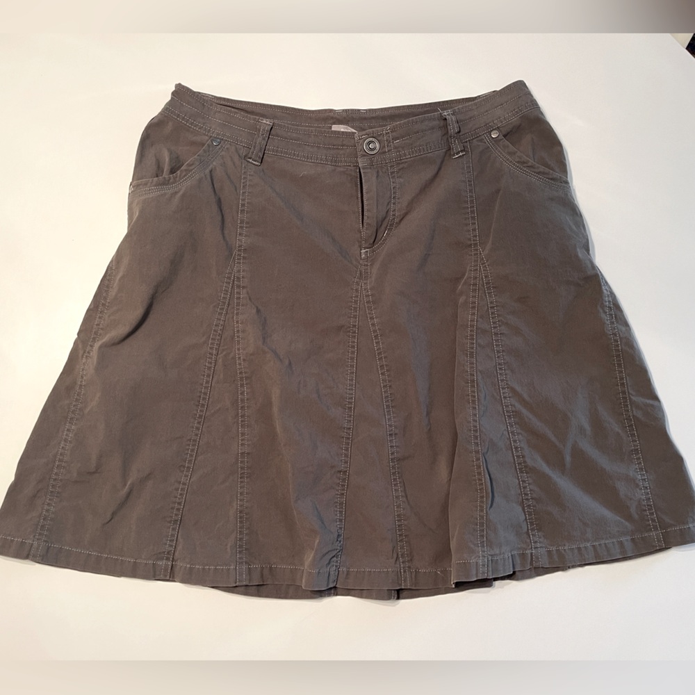 Kühl A Line Grey Skirt Size 12